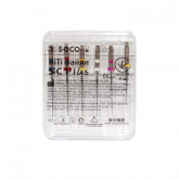 SOCO FILE SC PLUS, Асорті, 25 мм, 6 шт