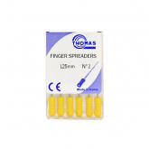 FINGER SPREADERS №2, 25 мм, 6 шт.