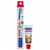 Щітка зубна м'яка VITIS JUNIOR + VITIS JUNIOR паста-гель для дітей 15 мл