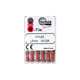 H-FILE №25, 31 мм, 6 шт.