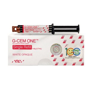 G-CEM ONE, шприц White Opaque, 4.6 г (2.7 мл)