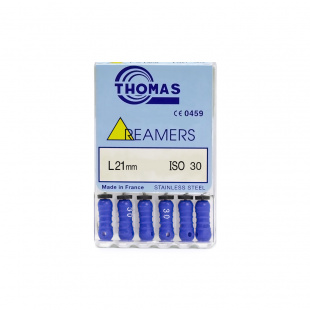K-REAMER №30, 21 мм, 6 шт.