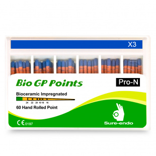 Штифти гутаперчеві PROTAPER NEXT X3, 60 шт.