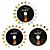 INITIAL MC/LF/Ti Shade Guide Basic Plus set (3CD)