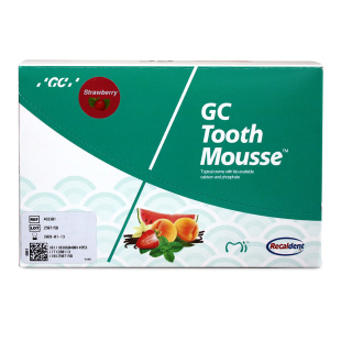 TOOTH MOUSSE, 10 шт - Strawberry, 35 мл