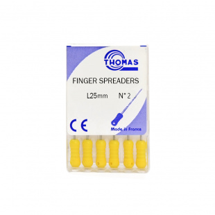FINGER SPREADERS №2, 25 мм, 6 шт.