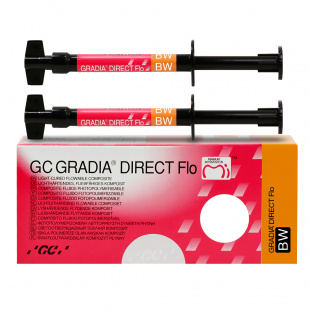 GRADIA DIRECT Flo BW, 2 x 1.5 г + насадки