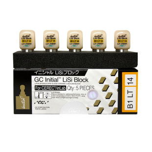 INITIAL LiSi Block, CEREC, Size 14, B1  LT